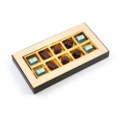 Carian's Bistro hazelnut truffle filled, premium texture and aroma
