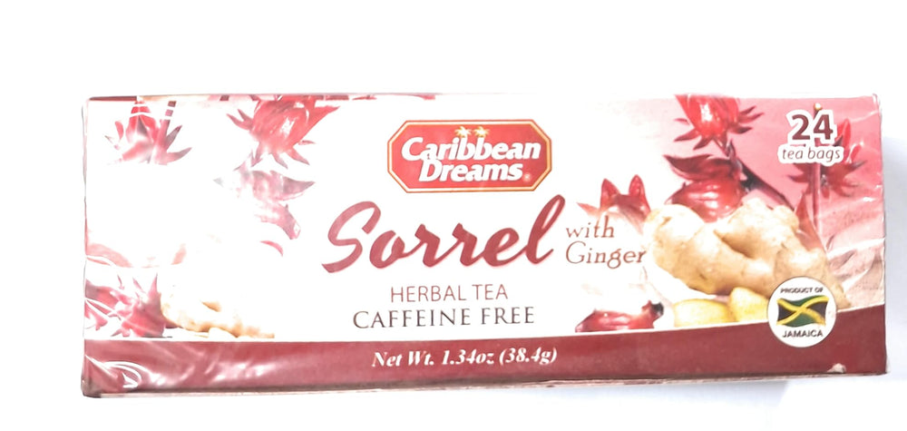 Brewing hot Caribbean Dreams Sorrel & Ginger releases a warm, inviting aroma.