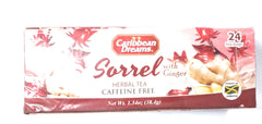 Brewing hot Caribbean Dreams Sorrel & Ginger releases a warm, inviting aroma.