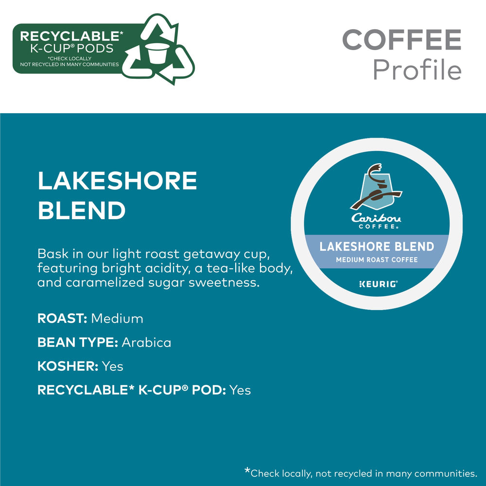 Bright acidity and tea-like body define Lakeshore Blend’s balanced profile.