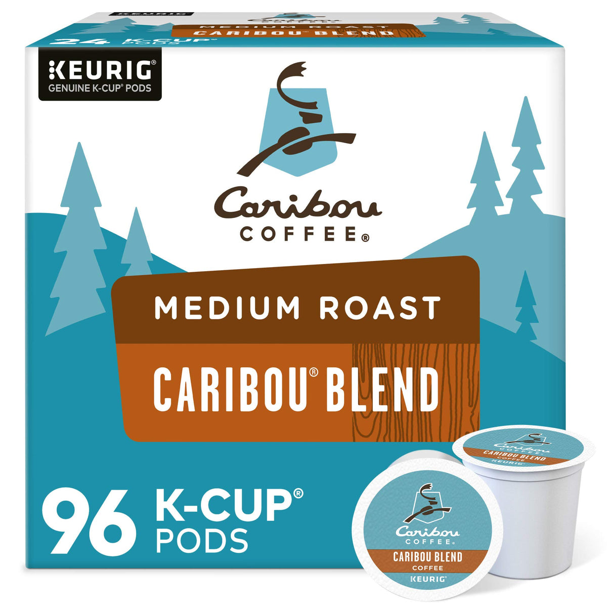 Caribou Blend bag showcasing premium Indonesian beans for a balanced cup.