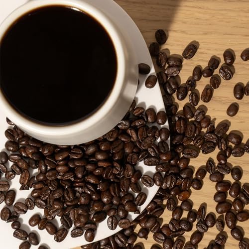 Bittersweet cocoa and cedar finish in Caribou Blend notes