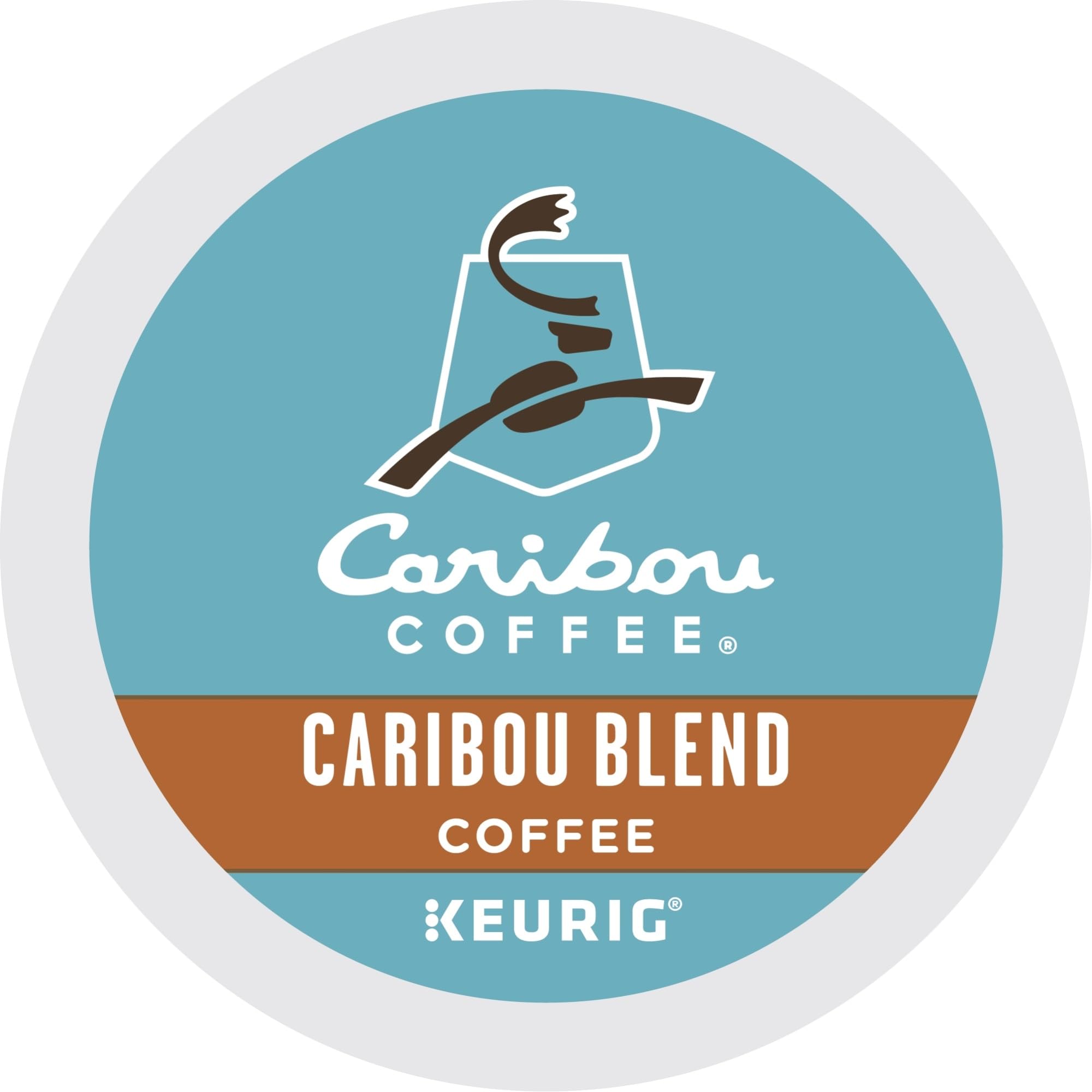Caribou Blend K-Cups offer convenient single-serve for Keurig brewers.