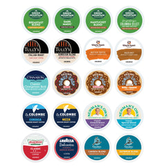 Caribou Coffee Caribou Blend K-Cup closeup highlights balanced aroma.