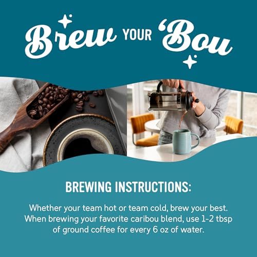 Caribou Coffee Caribou Blend kitchen scene evokes morning routine