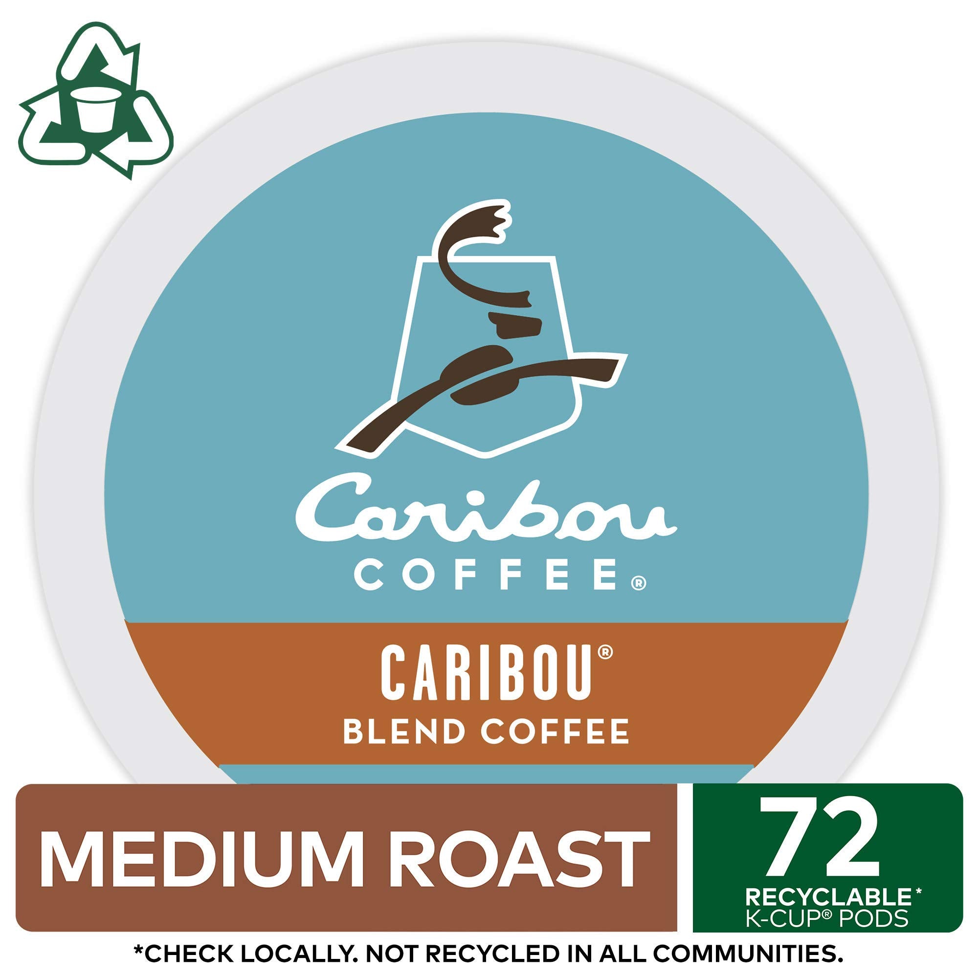 Aromas rise from a Caribou Blend cup, inviting a comforting morning ritual.
