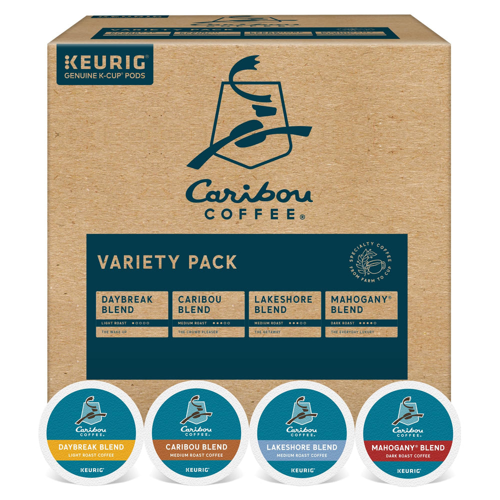 Caribou Coffee Daybreak Blend pods deliver a bright morning start.