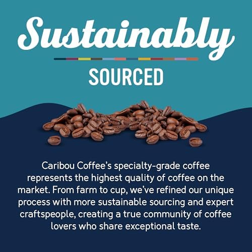 Caribou Coffee Daybreak pour-over setup with steaming cup for a morning ritual.
