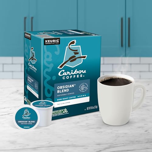 Aroma rises from Caribou Obsidian, inviting a cozy morning ritual.