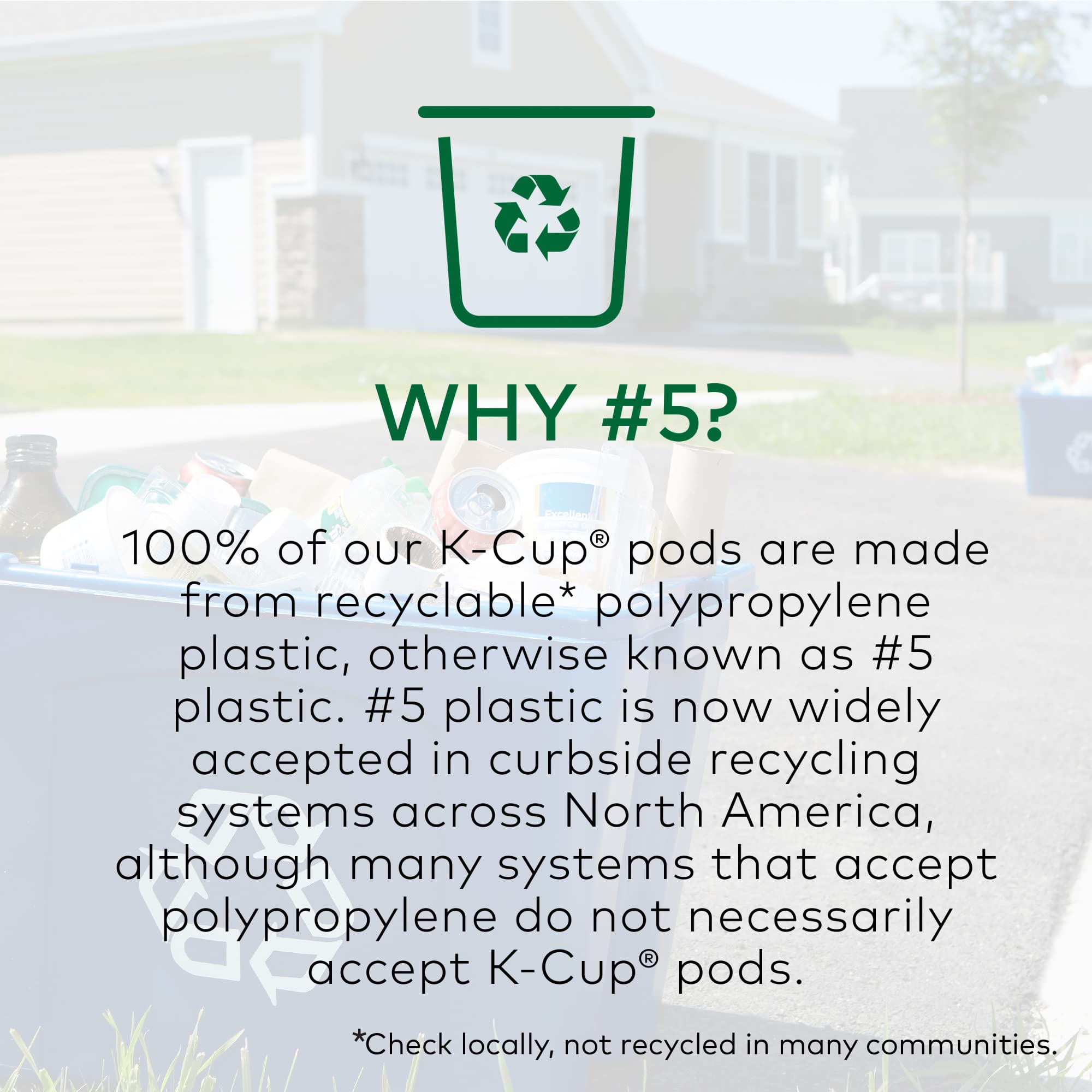 Orthodox Union Kosher certification seal on Caribou Obsidian pods.
