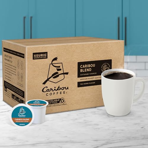 Orthodox Union Kosher badge on Caribou Blend packaging