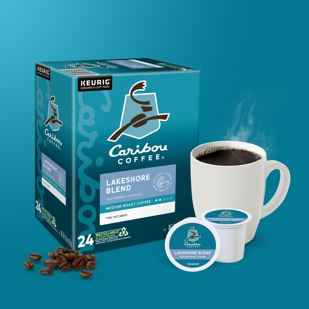 Recyclable K-Cups support simple disposal where available.
