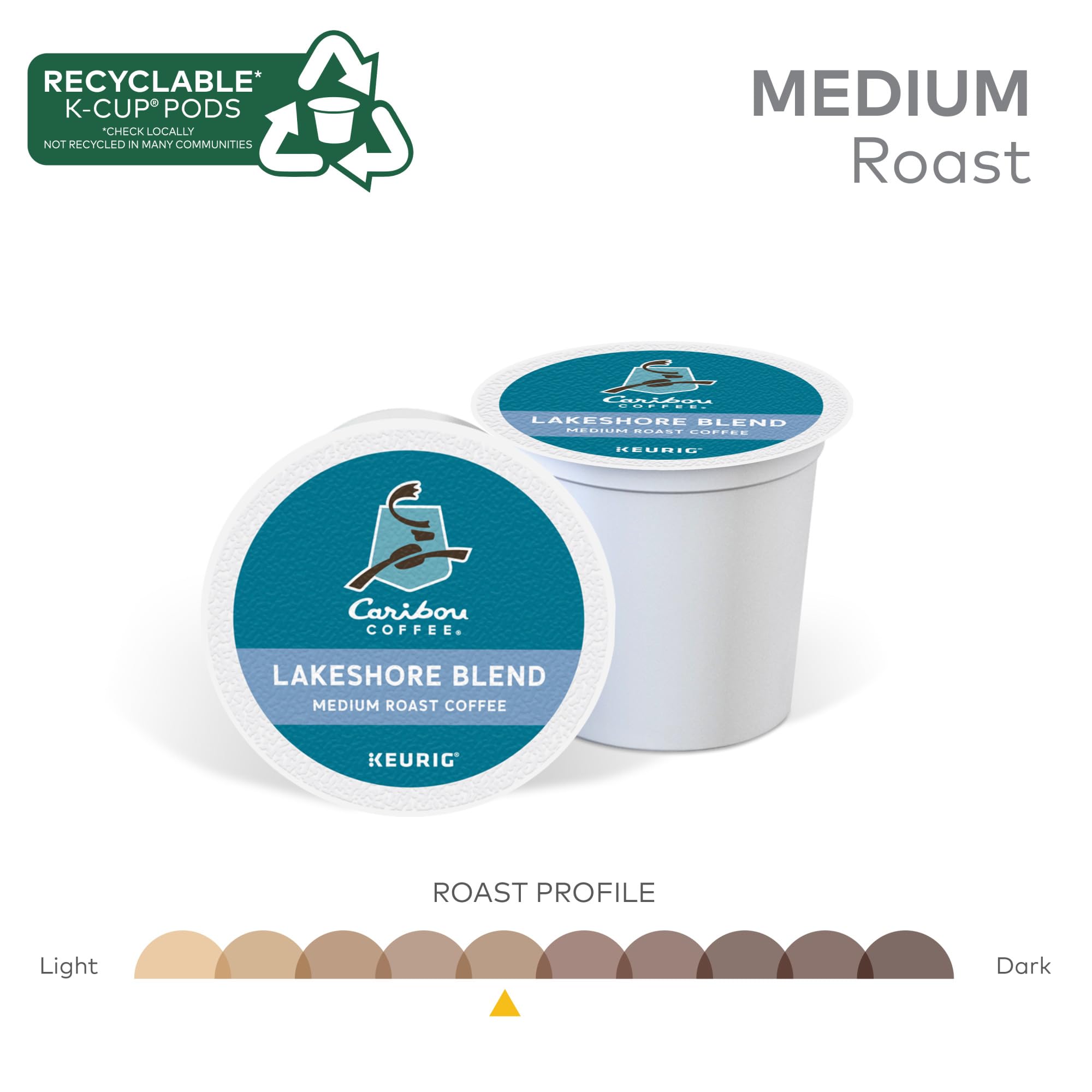 Sustainably sourced Arabica beans power a responsible coffee ritual with Lakeshore Blend.