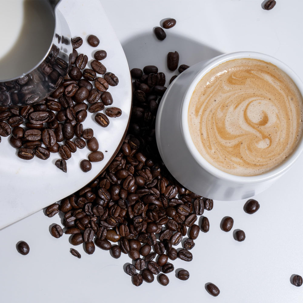Caribou Coffee Vanilla Hazelnut Dreamstate pour-over setup promises a clean, flavorful extraction.