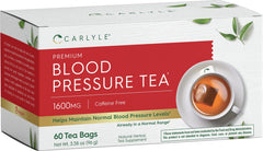 Carlyle Blood Pressure Tea Bags packaging image for daily herbal ritual