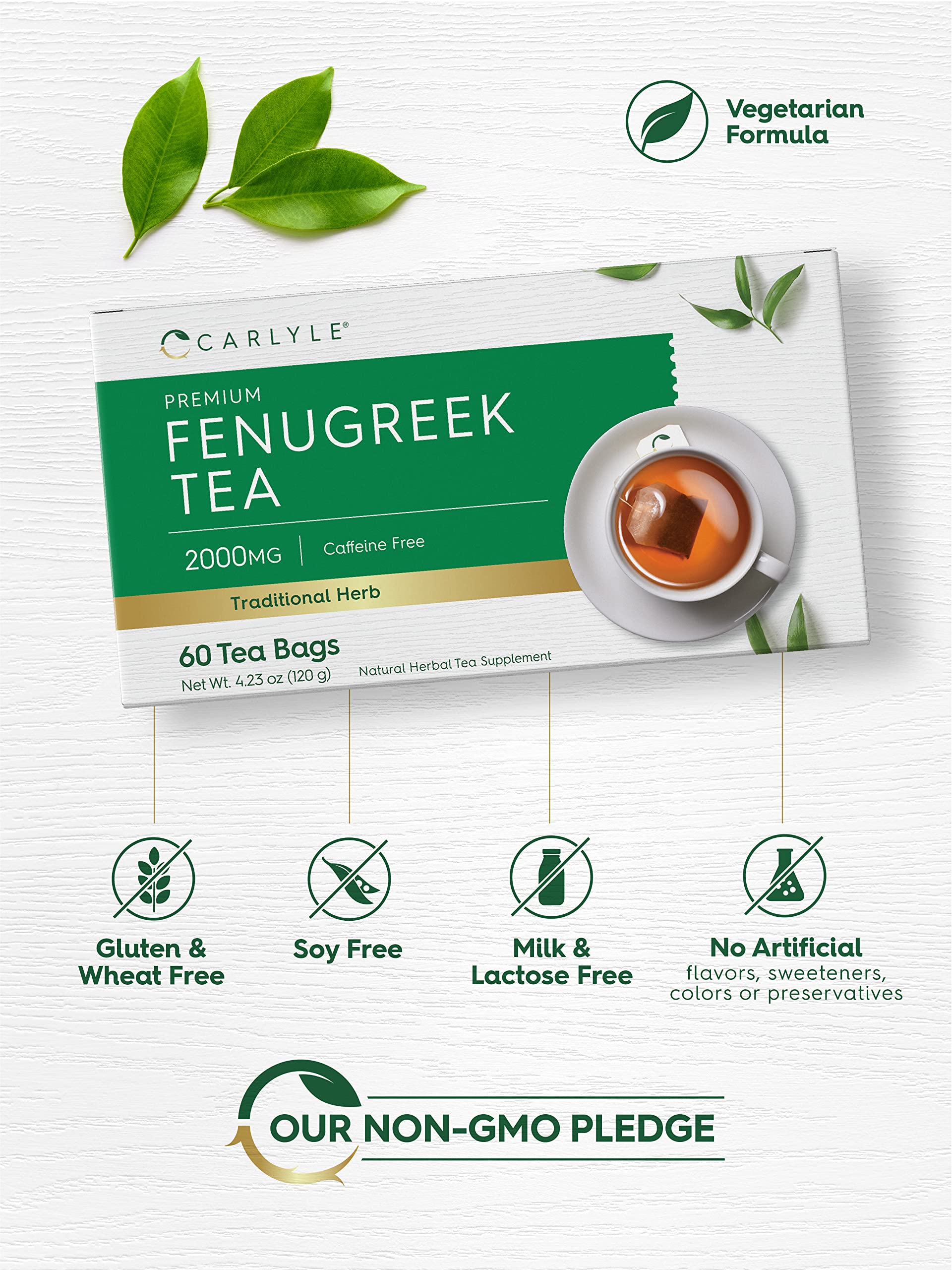 Close up of Carlyle Fenugreek seeds highlighting natural ingredients