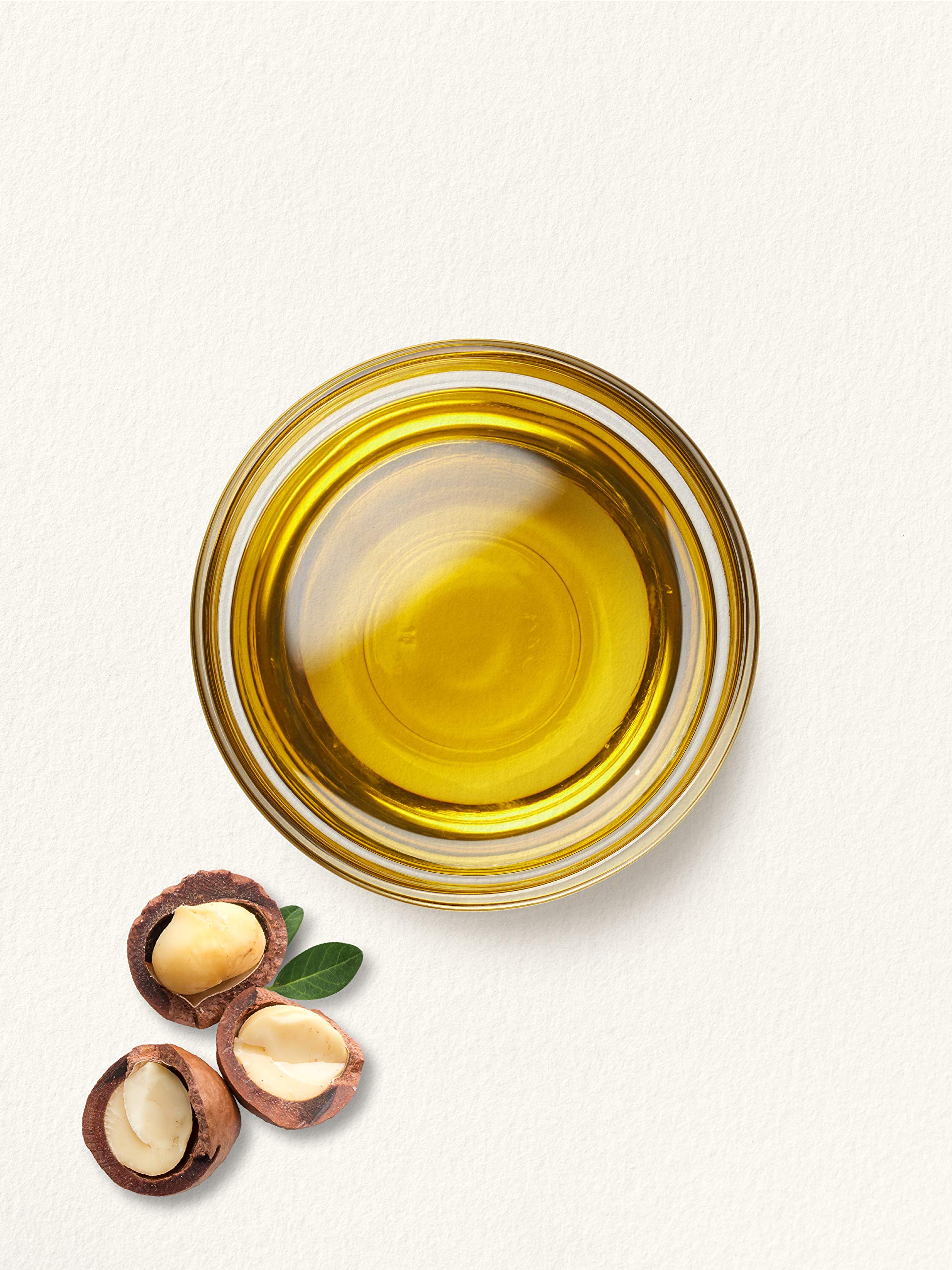Pantry display of Carlyle Macadamia Nut Oil ready for cooking and beauty use.