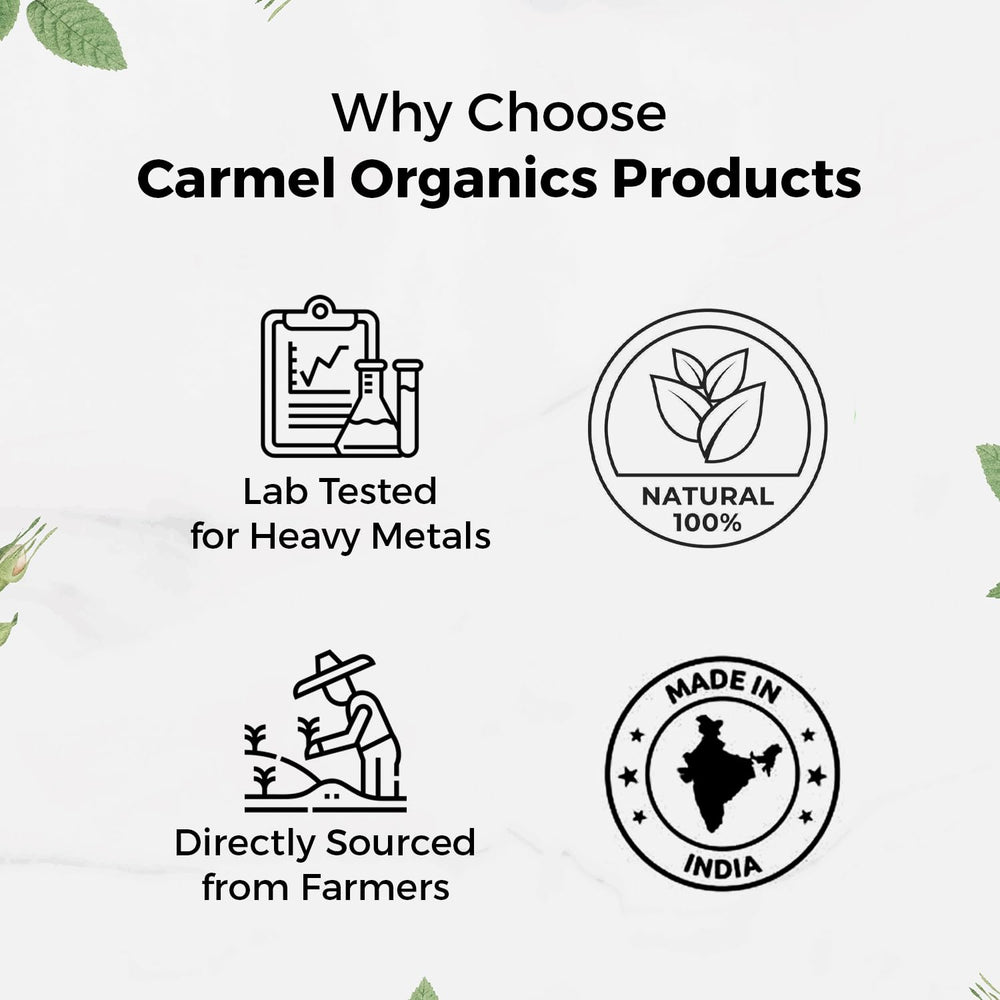 Carmel Organics Seeds enhancing beverages and puddings with texture