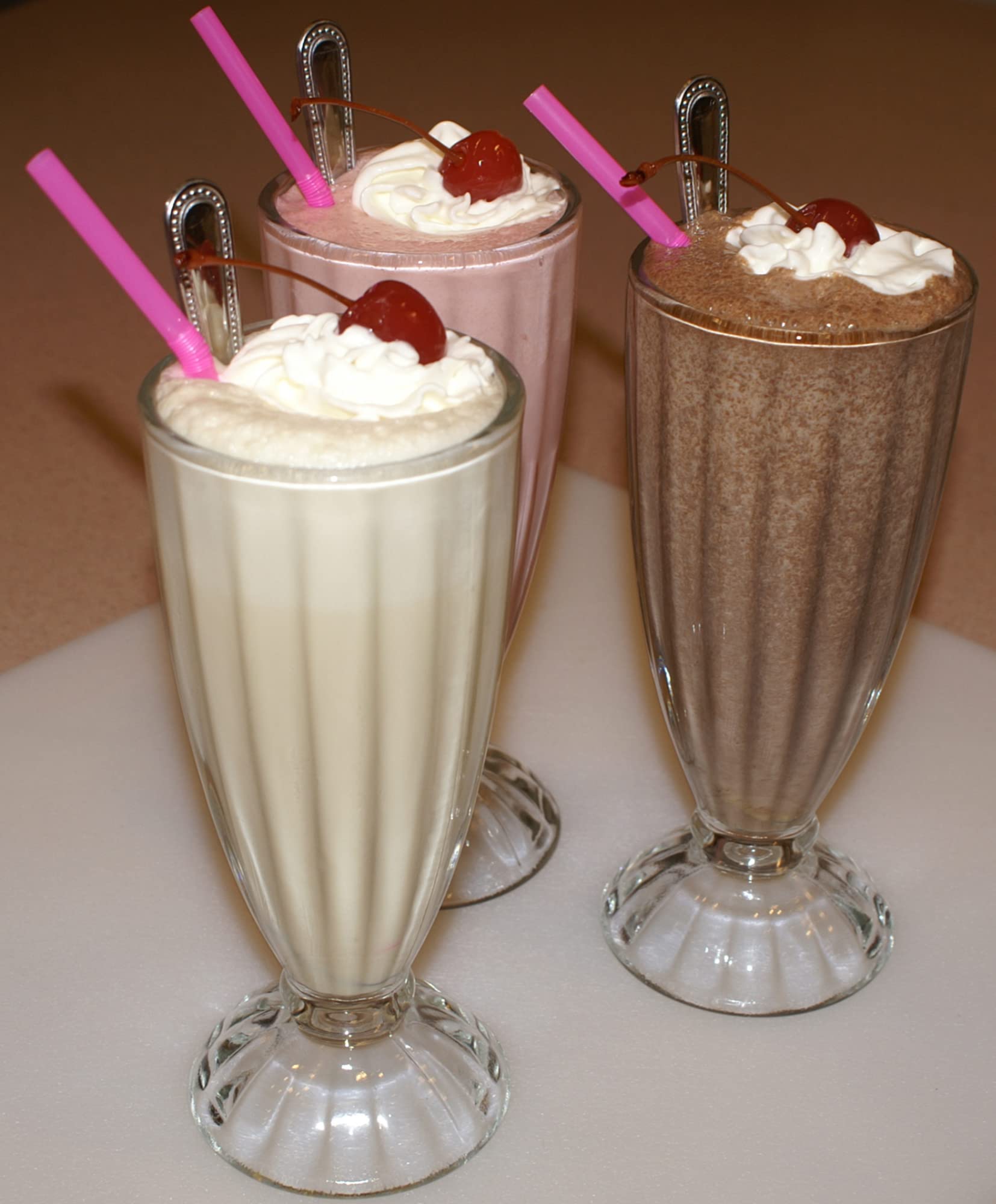 Smoothie base with Carnation Malted Milk Chocolate blended with ice and fruit.