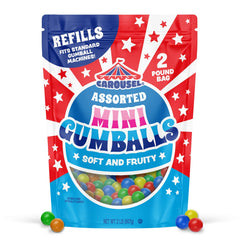 Carousel 2lb bag packaging designed for quick pours.