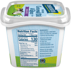 Carrington Farms packaging highlights dairy-free and gluten-free attributes.