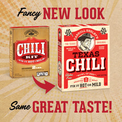 Masa flour packet from Carroll Shelby's chili kit for authentic texture.