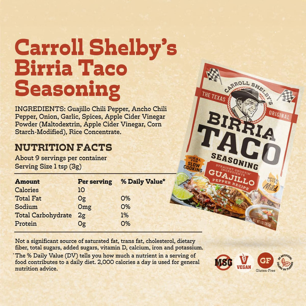 Simmering birria with Carroll Shelby's seasoning creates a deep, savory broth
