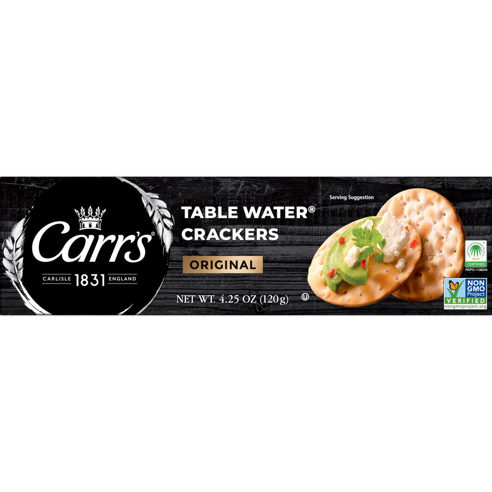 Crackers serving as a neutral canvas for dips and toppings.