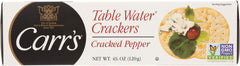 Carr's cracked pepper crackers on a cheese board ideal for entertaining