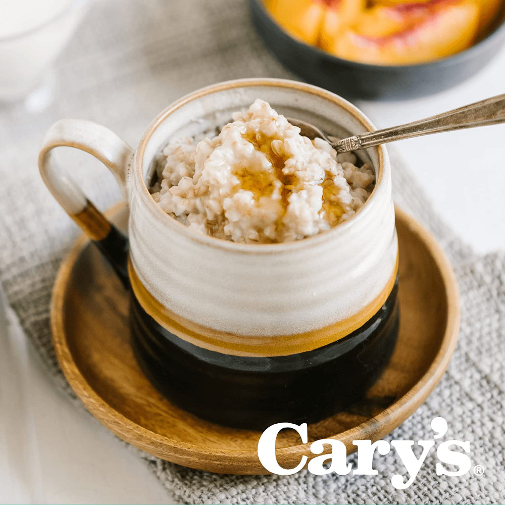 Kids enjoying breakfast with Cary's syrup drizzle.