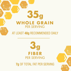 Cascadian Farm resealable pouch keeps granola fresh and crunchy