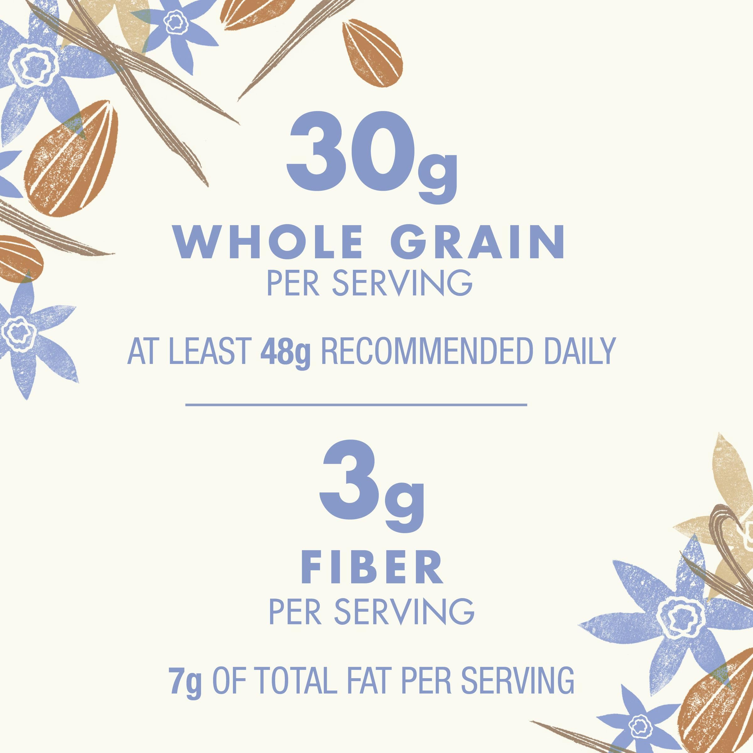 Granola topping on Greek yogurt adds texture and natural sweetness with Cascadian Farm granola.