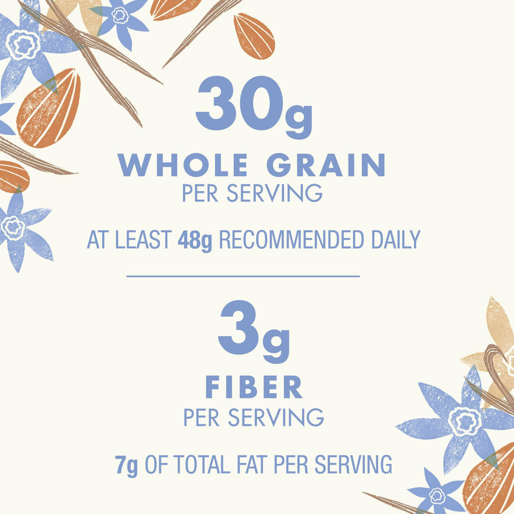 Granola topping on Greek yogurt adds texture and natural sweetness with Cascadian Farm granola.