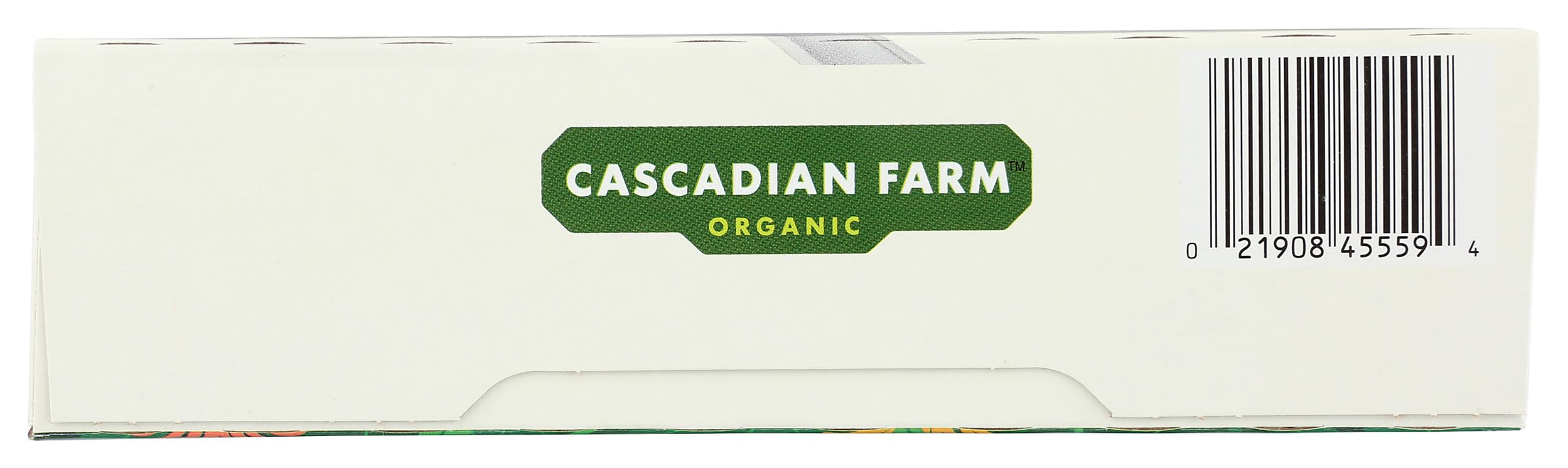 Cascadian Farm Honey Nut O's kosher seal on packaging