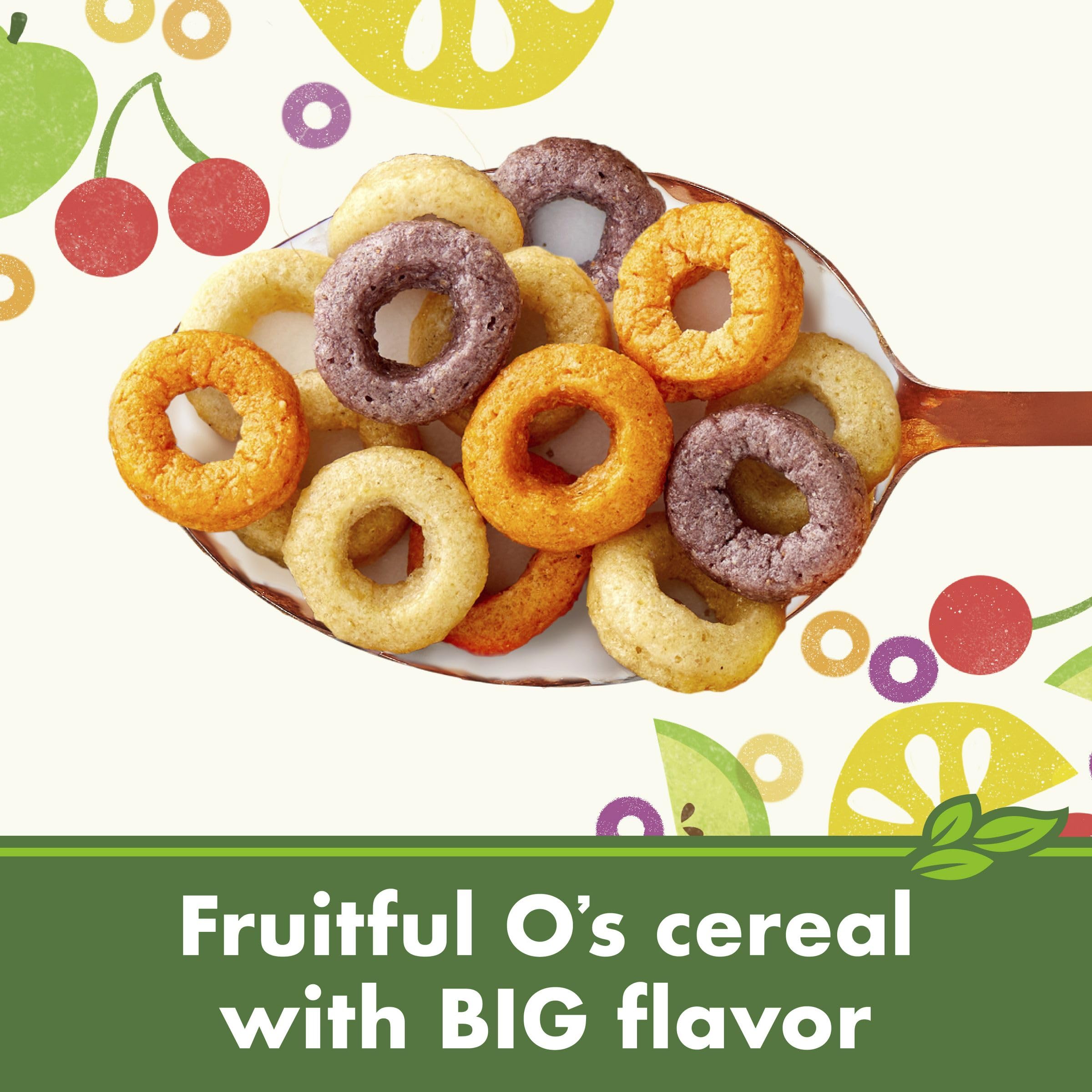 Cascadian Farm Non-GMO label highlights wholesome ingredients in Fruitful O's