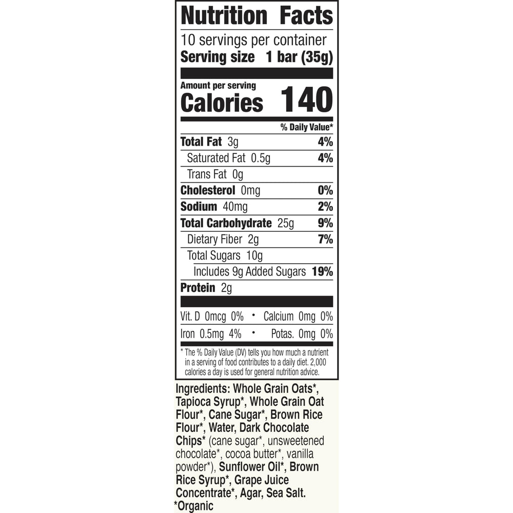 Cascadian Farm organic chewy granola bars value-size packaging for pantry.