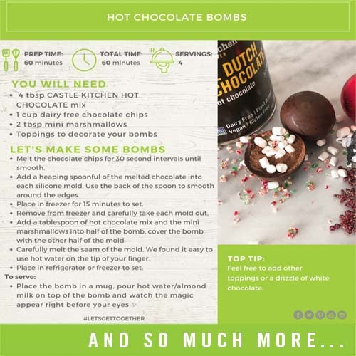 Castle Kitchen Non-GMO kosher label on pack communicates clean ingredients.