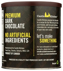 Castle Kitchen packaging close-up featuring Non-GMO and Kosher badges.