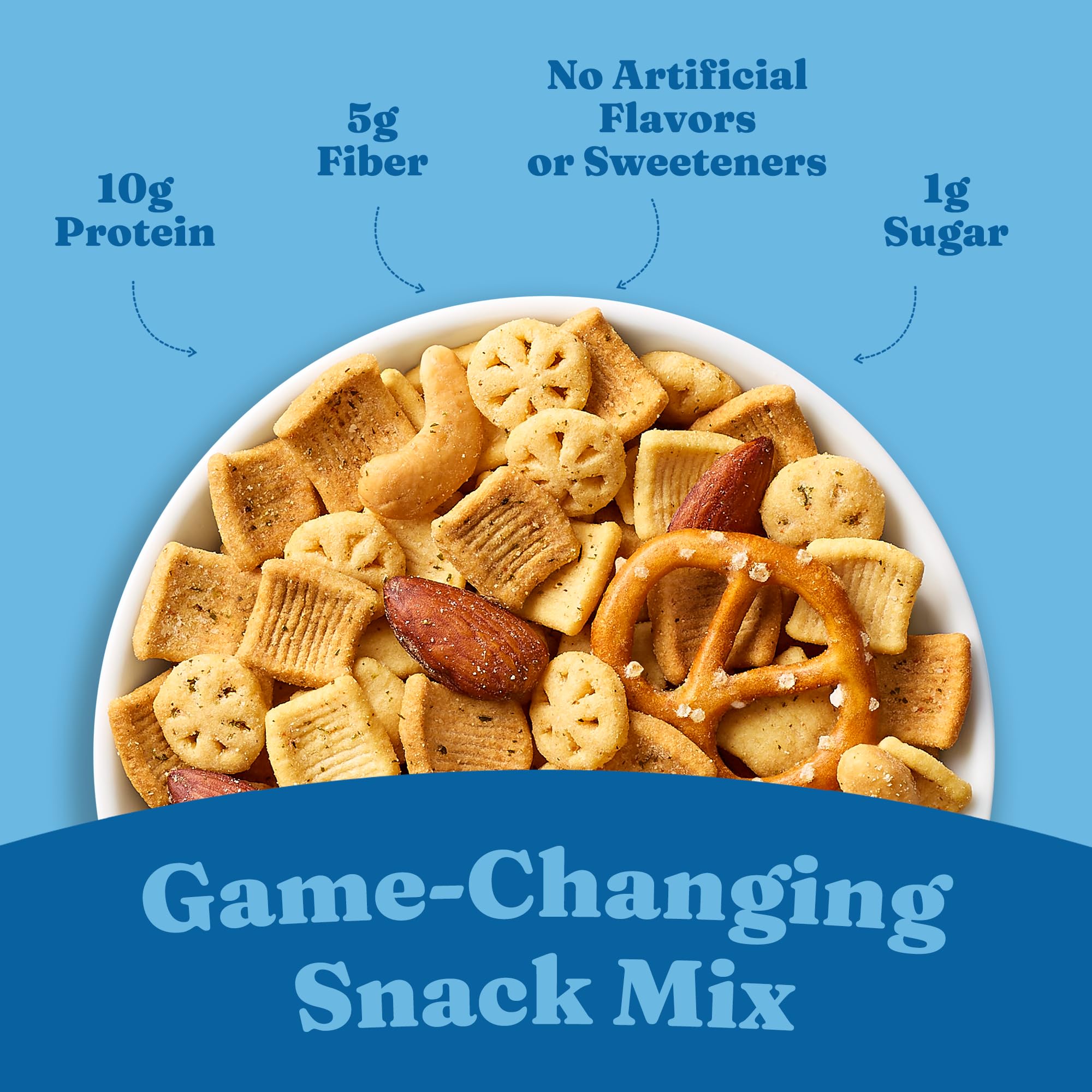 Catalina Crunch creamy ranch protein wheels add tasty protein in a light, crunchy bite.