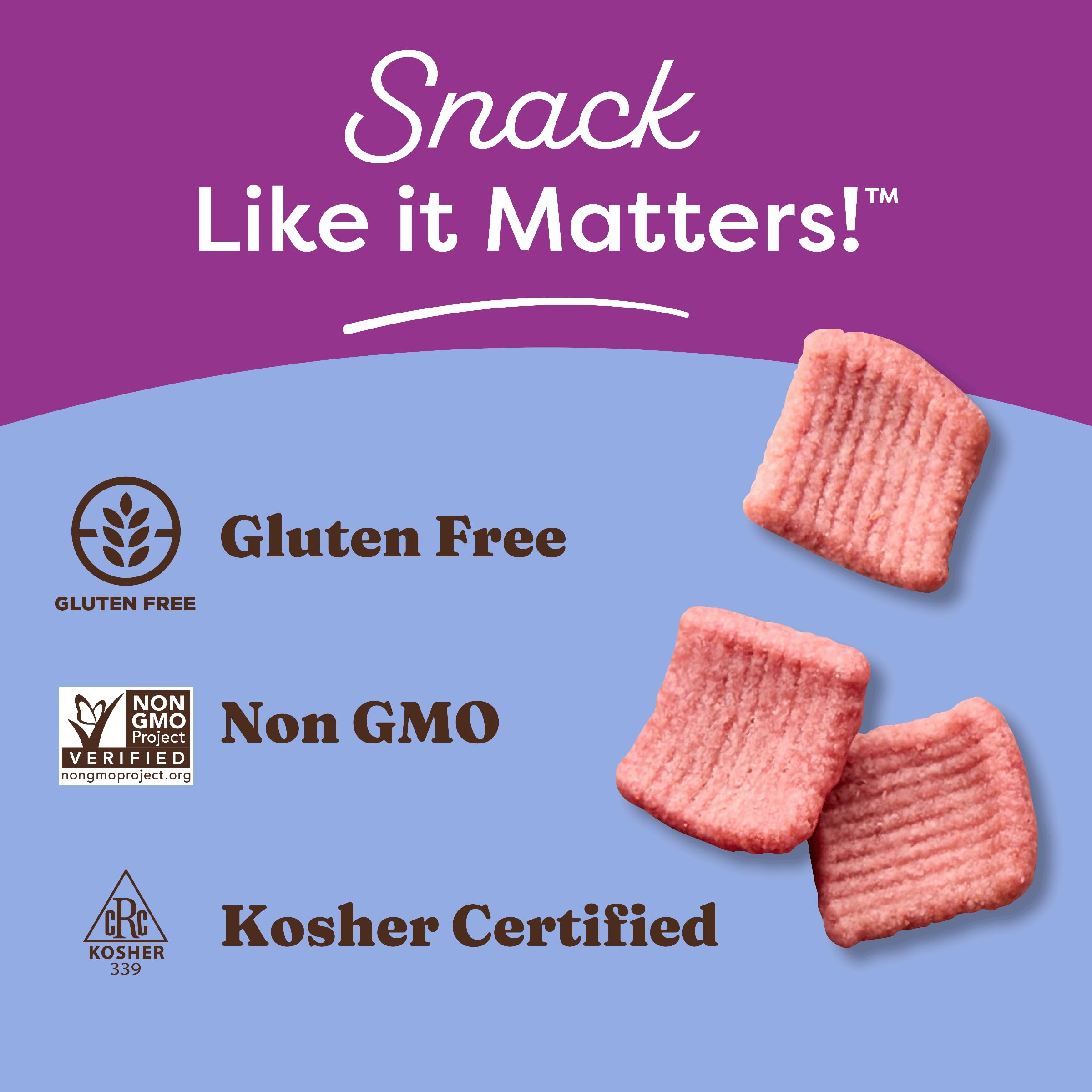 Catalina Crunch gluten-free cereal packaging highlights gluten-free goodness