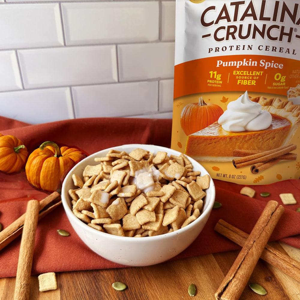 Catalina Crunch morning snack boost demonstrates fiber for steady energy
