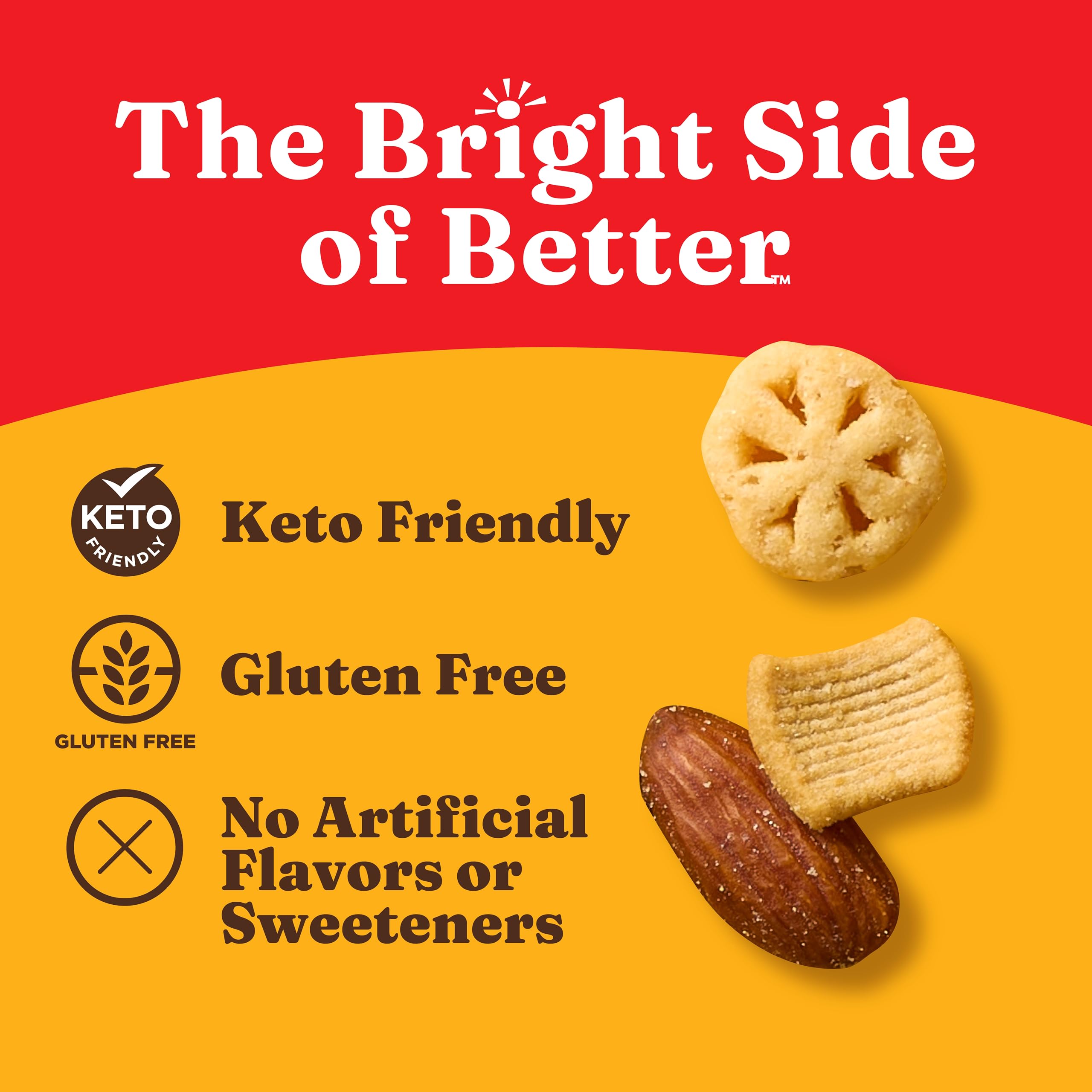 Catalina Crunch resealable bag shown for on-the-go snacking and freshness