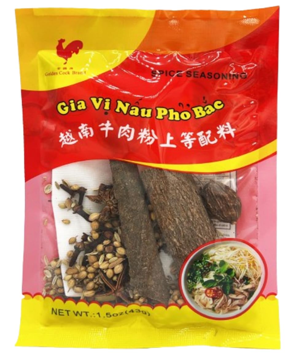 Cathay Pho Bac Spice blend close-up, rich aromatics for authentic pho.