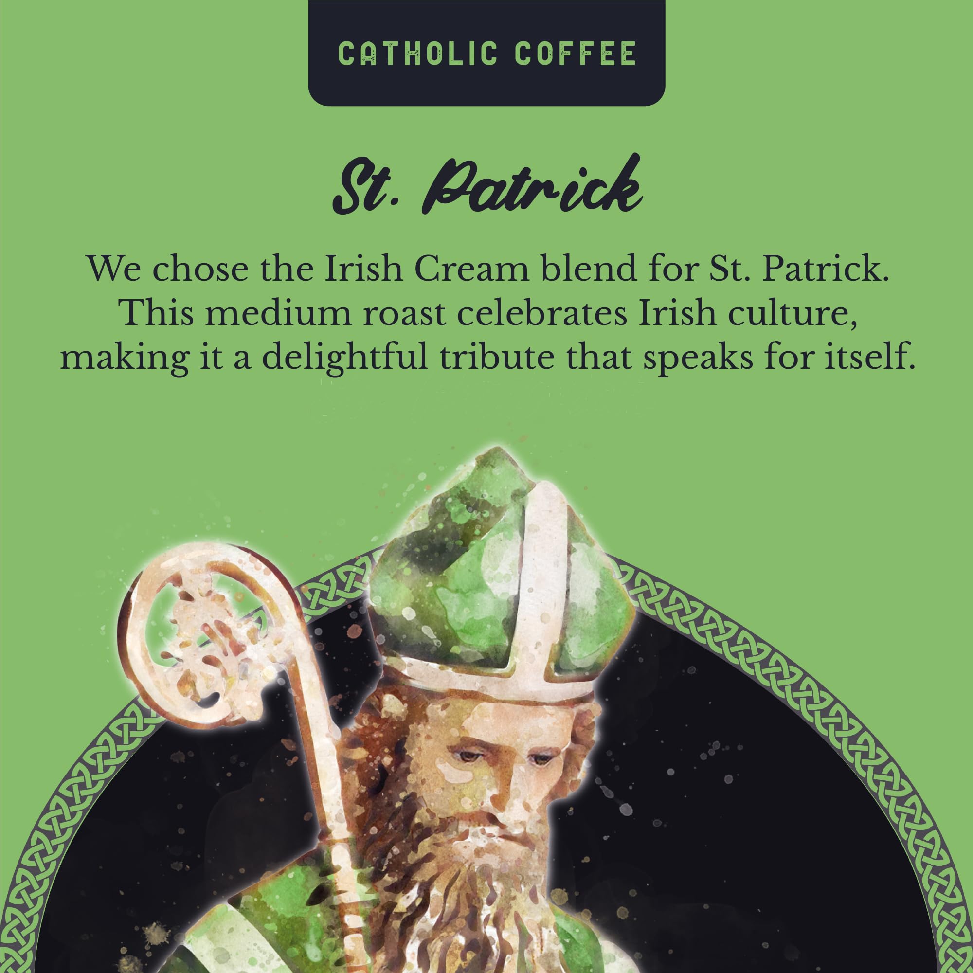 Catholic Coffee St. Patrick pour-over setup illustrating versatility.
