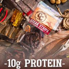Cattleman’s Cut marinated 48 hours and slow-cooked for tenderness.