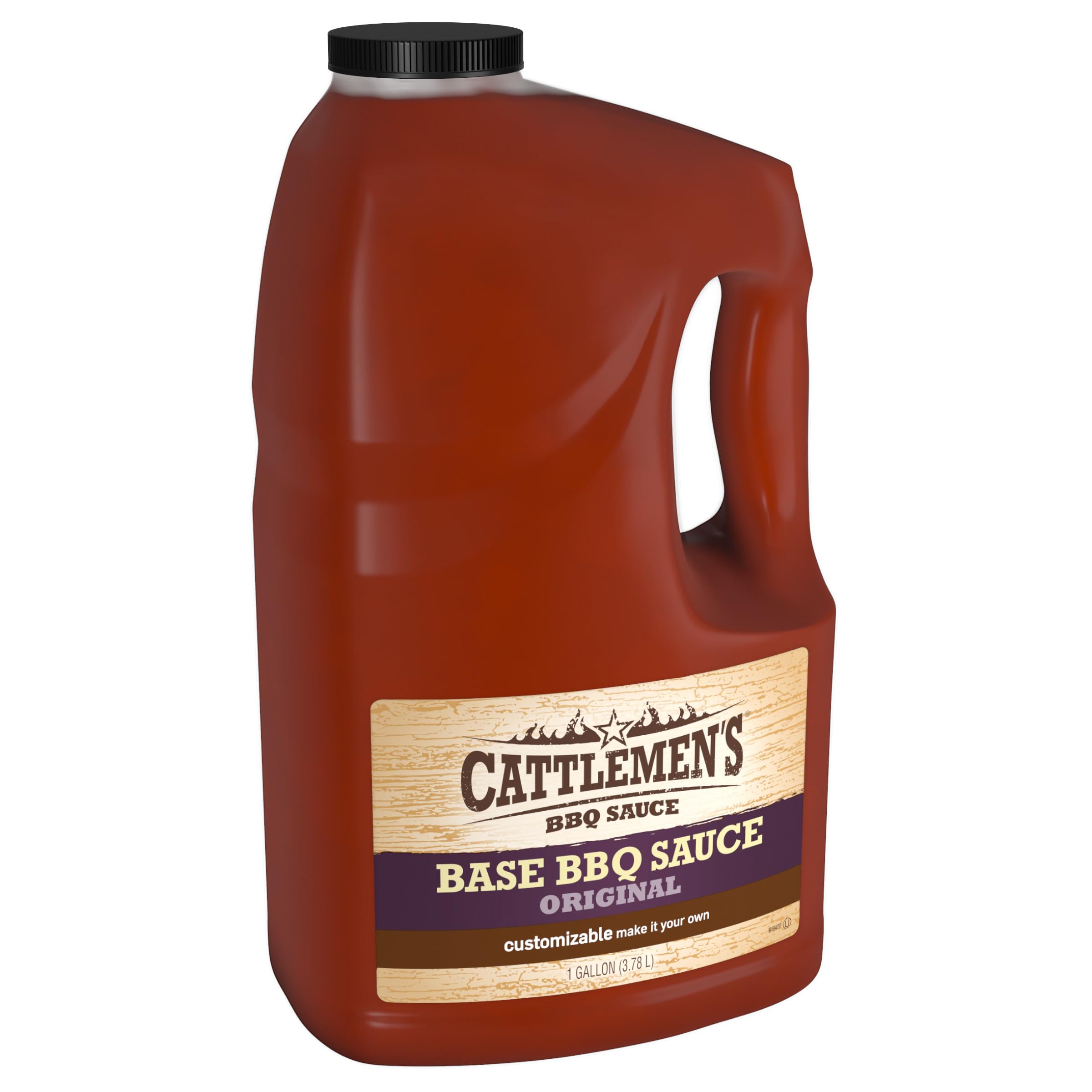 Cattlemen's Original Base BBQ Sauce bottle showing rich foundation for sauces
