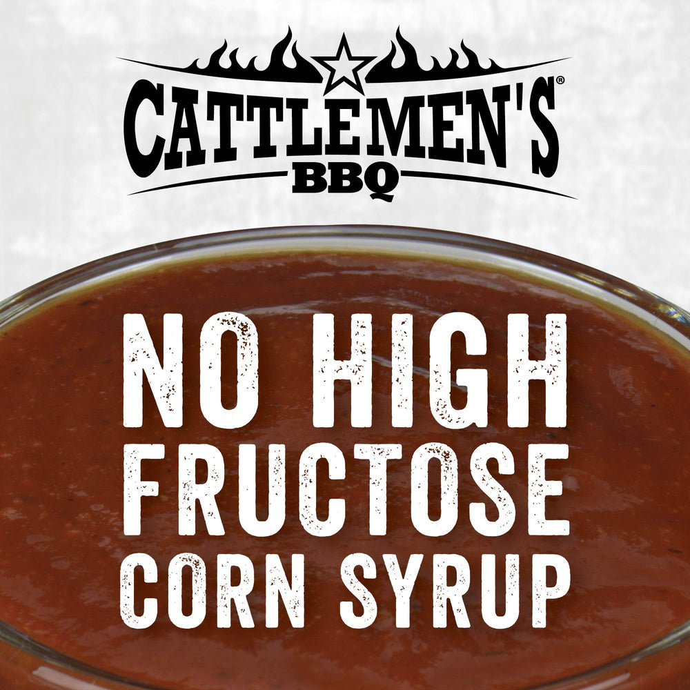 Cattlemen's Memphis Sweet BBQ Sauce glaze on a juicy burger