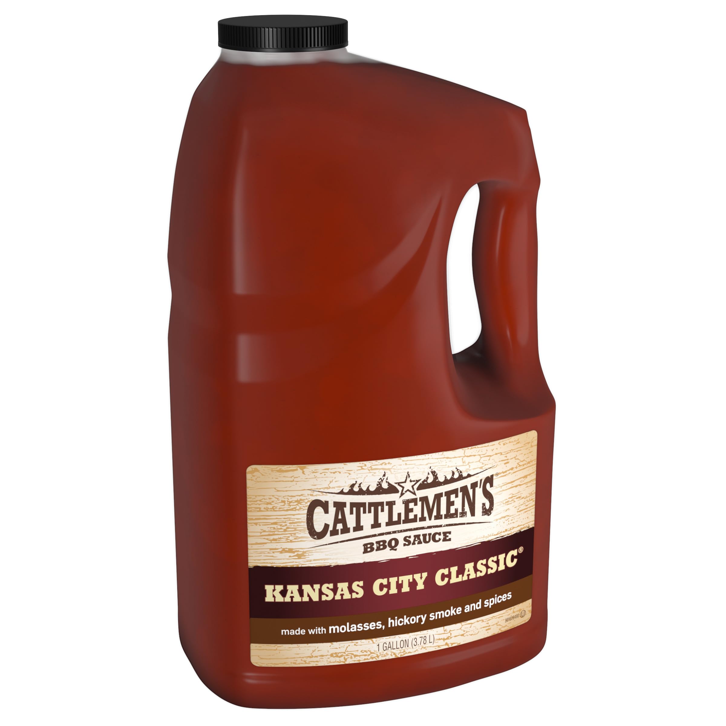 Cattlemen's Kansas City Classic BBQ Sauce bottle ready to boost wings with tangy sweet flavor.