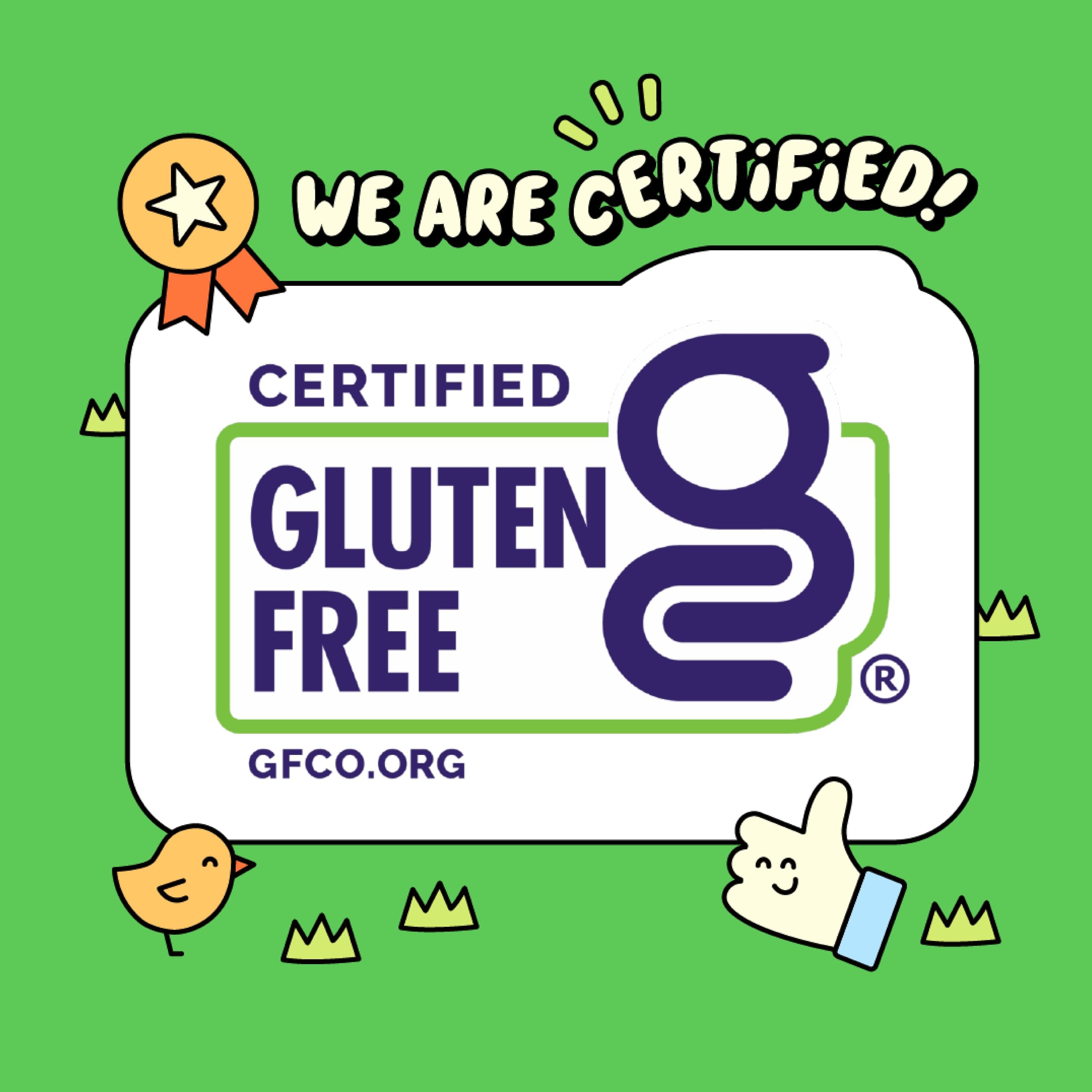 CauliPuffs vegan logo close-up signals plant-based indulgence suitable for diverse diets.