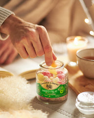 Cavendish & Harvey fruit drops close-up, highlighting real fruit juice flavors you can savor.